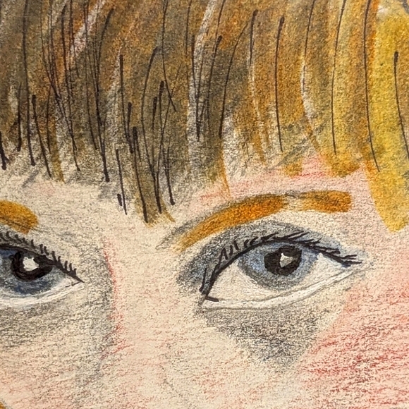 Watercoir Painting Portrait of Boy and Pup. - Picture 6 of 14